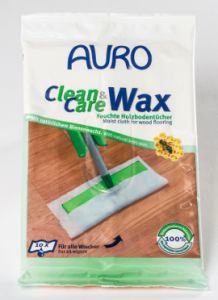 AURO Clean & Care Wax feuchte Holzbodentücher Nr. 680