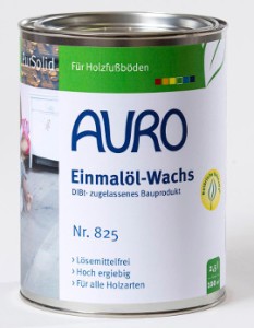 AURO Einmalöl-Wachs (DIBt-zugelassenes Bauprodukt) Nr. 825