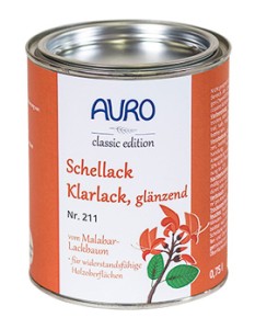 AURO Schellack Klarlack glänzend Nr 211